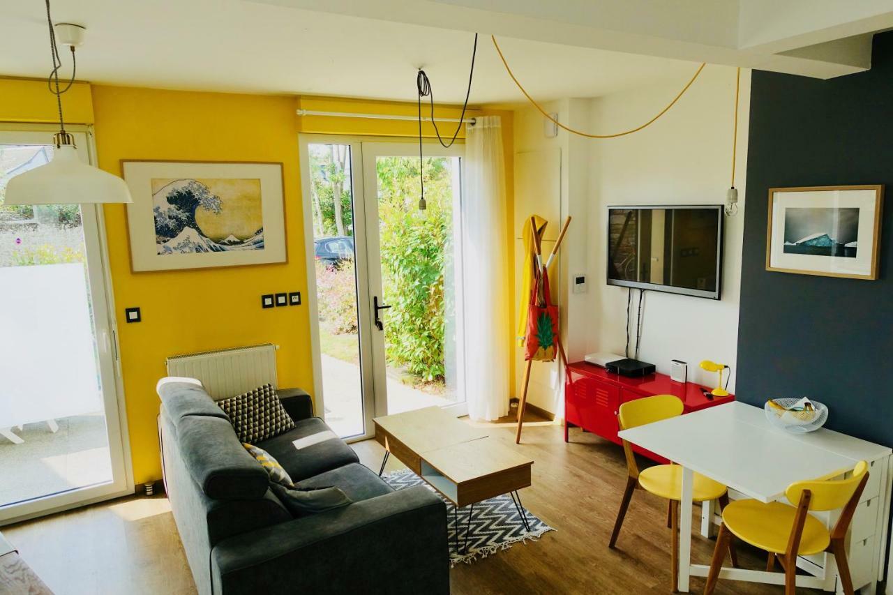 Duplex Hermine Cosy, Jardin Sud & Parking サン・マロ エクステリア 写真